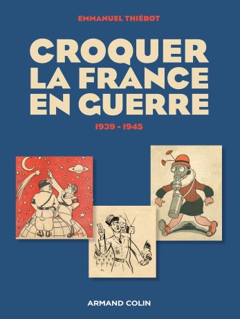 Couverture Croquer la France en guerre