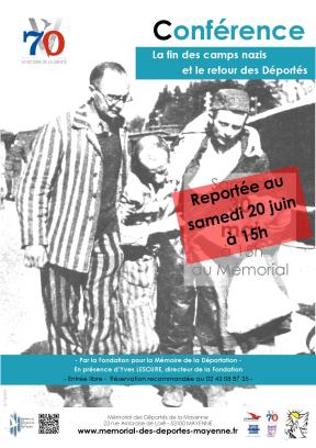 affiche conférence fmd 30 05 2015 amd mémorial reportée  20 06